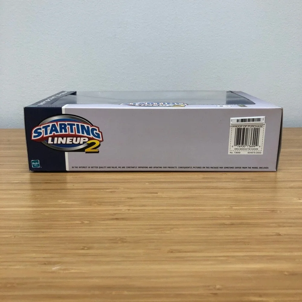 Hasbro Starting Lineup 2‎ Classic Doubles Hudson Maddux MLB Figures Blue Set